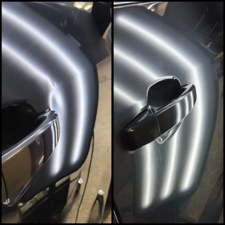 Usuwanie wgnieceń parkingowych bez lakierowania