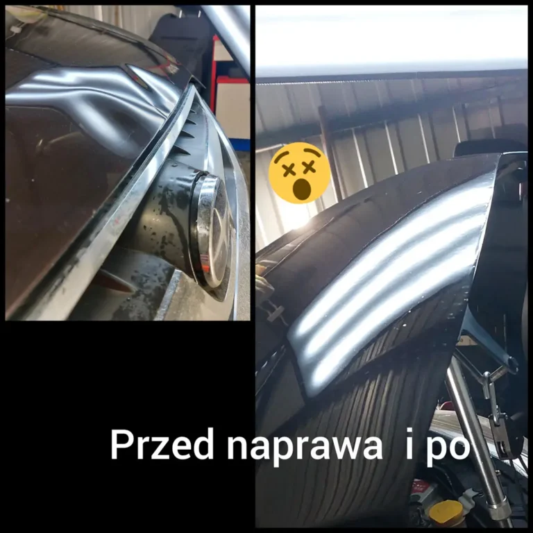 Usuwanie wgnieceń Rzeszów po kolizji