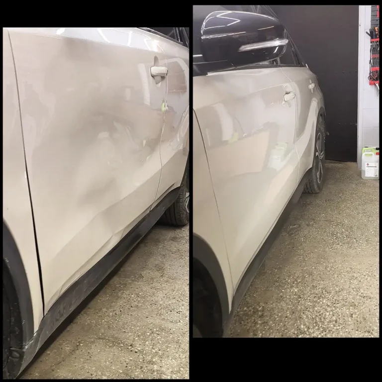 Usuwanie wgnieceń Rzeszów po stłuczce lekkiej