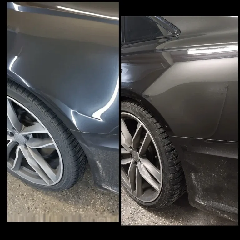 Usuwanie wgnieceń Rzeszów po stłuczce nadkole