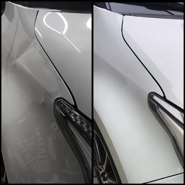 Usuwanie wgnieceń Rzeszów - stłuczka