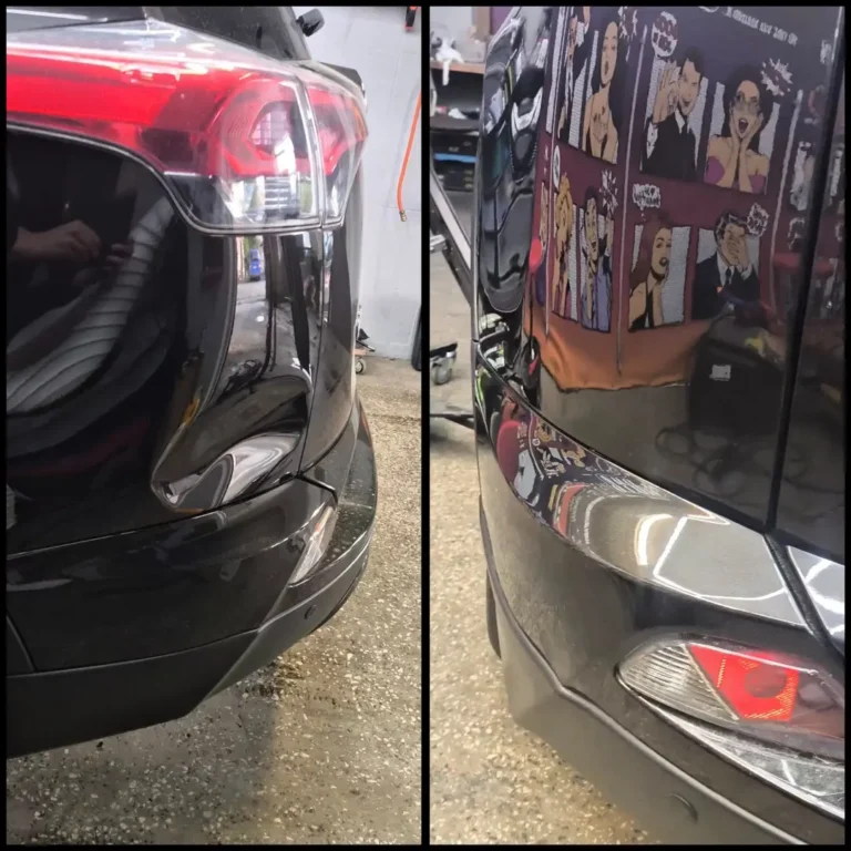 Usuwanie wgnieceń Rzeszów - zderzak